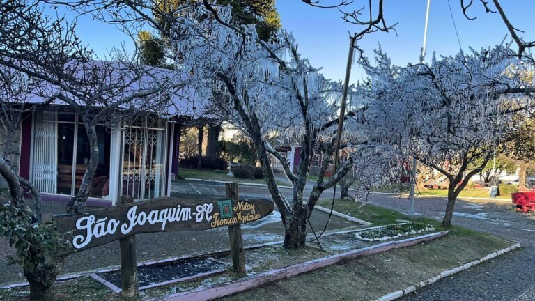 frio na Serra Catarinense