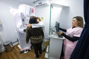 Unidade Móvel Saúde da Mulher em Santa Catarina