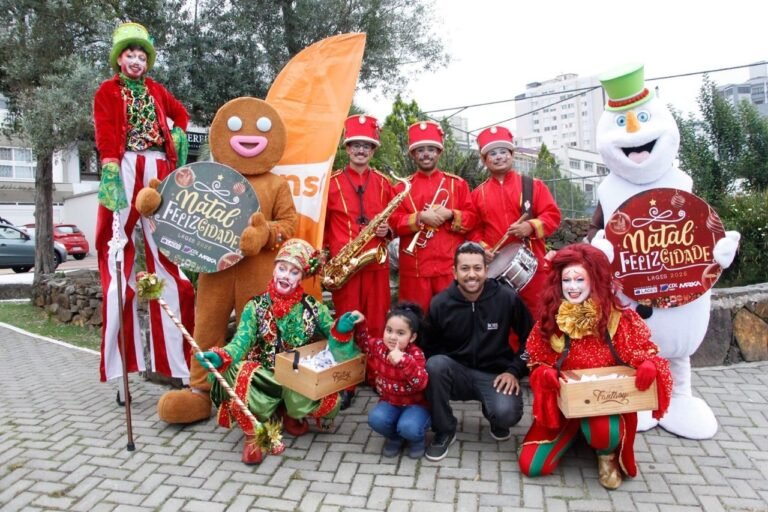 Natal FelizCidade começa em Lages com atrações gratuitas, Túnel Encantado e Casa do Papai Noel ampliada