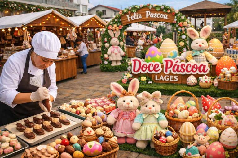 Lages abre inscrições para Feira de Artesanato e Confeitaria da Doce Páscoa 2026