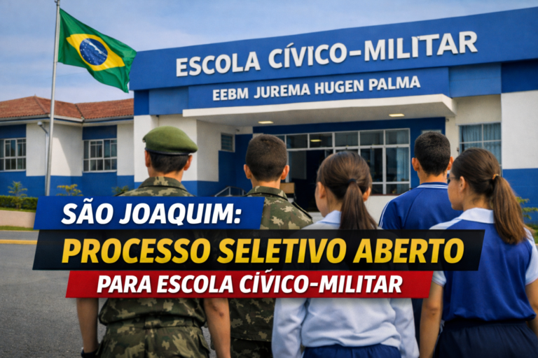 São Joaquim abre processo seletivo para escola cívico-militar