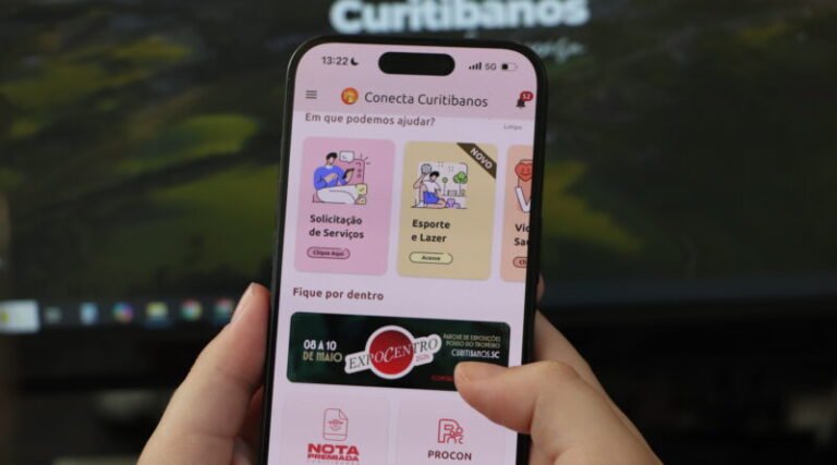 Conecta Curitibanos ultrapassa 9 mil downloads e amplia uso na cidade