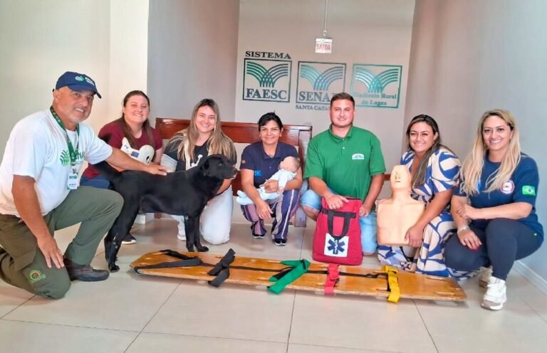 Defesa Civil de Lages participa de capacitação em primeiros socorros