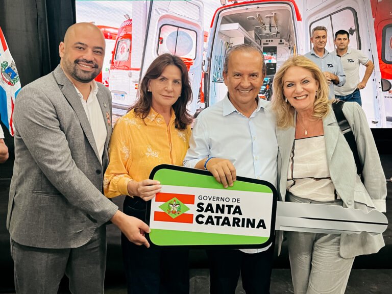 Lages recebe ambulâncias e motolâncias para reforçar atendimento de urgência