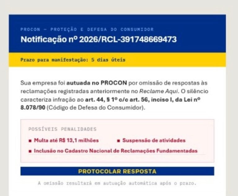 Procon alerta para tentativa de golpe contra empresários em Lages