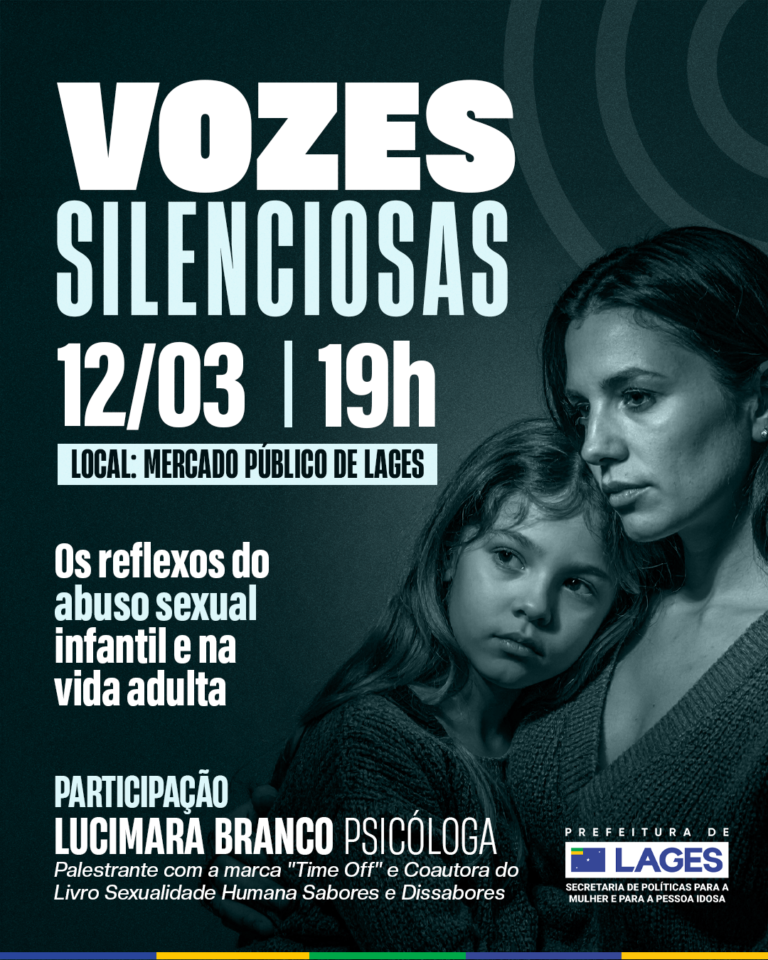 Projeto Vozes Silenciosas promove palestra e debate sobre violência contra a mulher em Lages