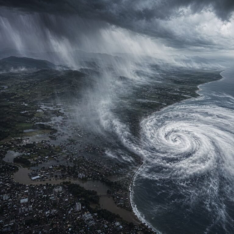 Massa de ar frio avança e ciclone provoca temporais no Sul do Brasil
