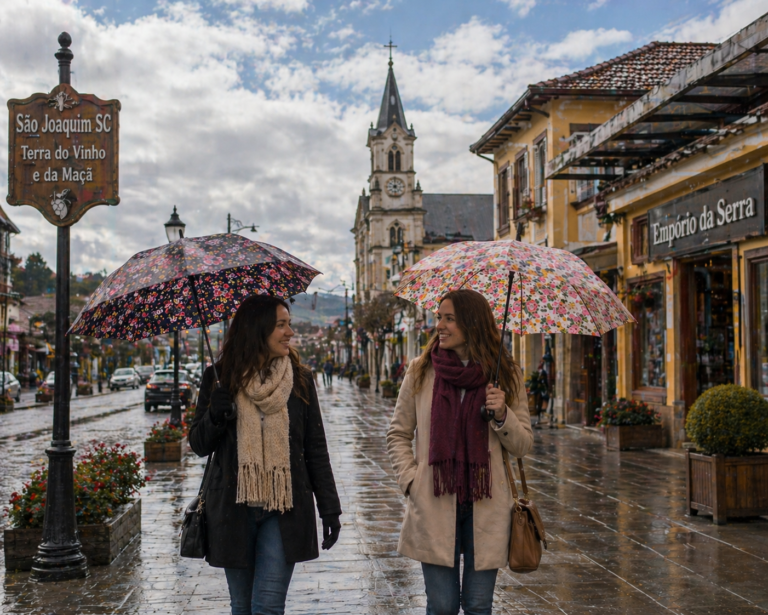 Previsão do tempo na Serra Catarinense indica frio e chuva nesta quarta (29)