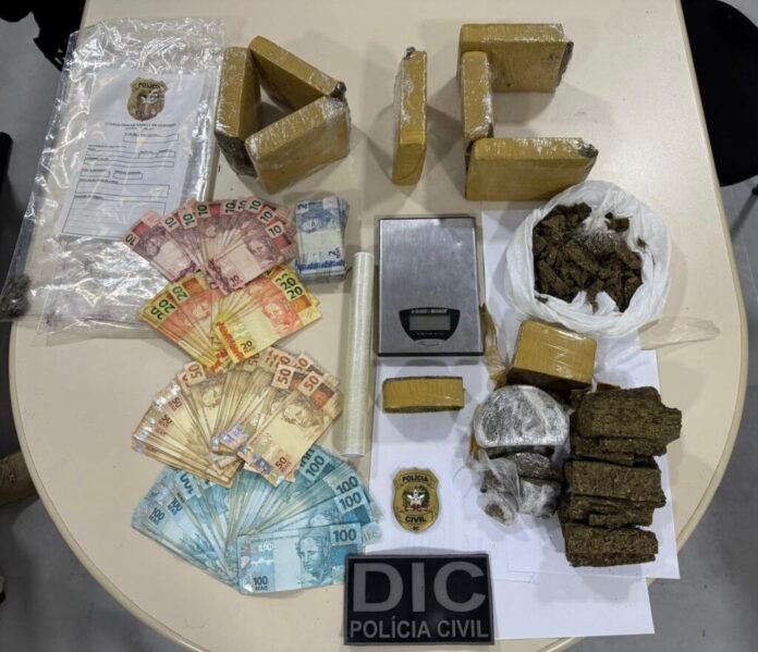 tráfico de drogas em Curitibanos