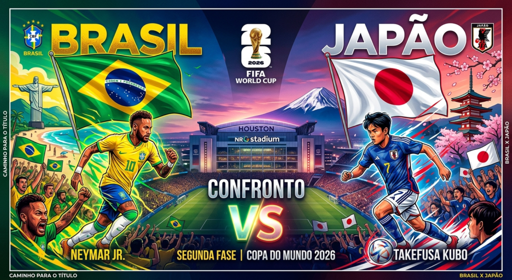 Brasil x Japão Copa do Mundo 2026
