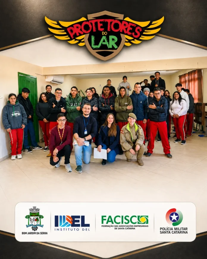 Bom Jardim da Serra forma alunos no Programa Protetores do Lar