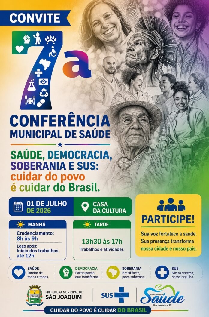 São Joaquim promove a 7ª Conferência Municipal de Saúde