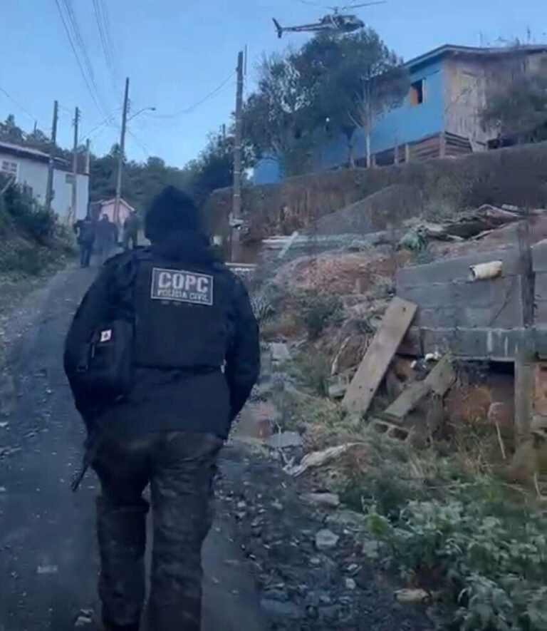 Operação prende sete pessoas em SC por homicídio e tráfico