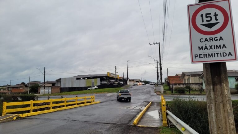 Ponte no bairro Habitação é liberada ao trânsito em Lages