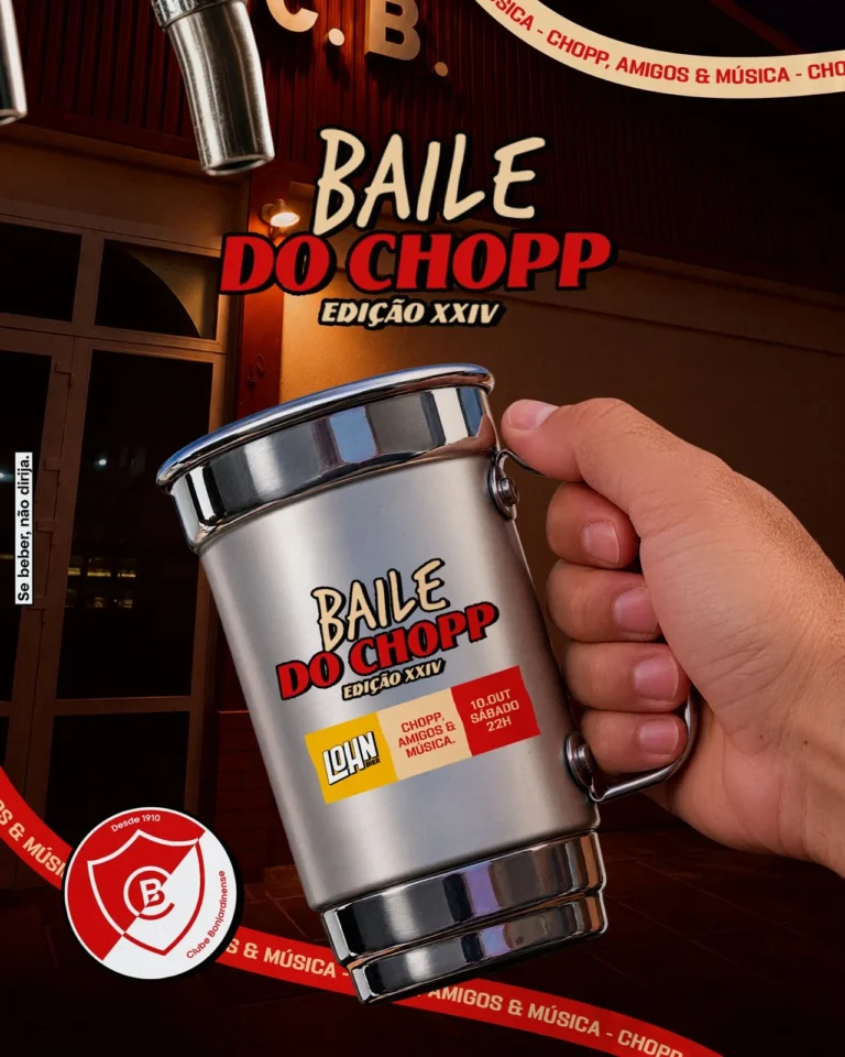 Baile do Chopp em Bom Jardim da Serra