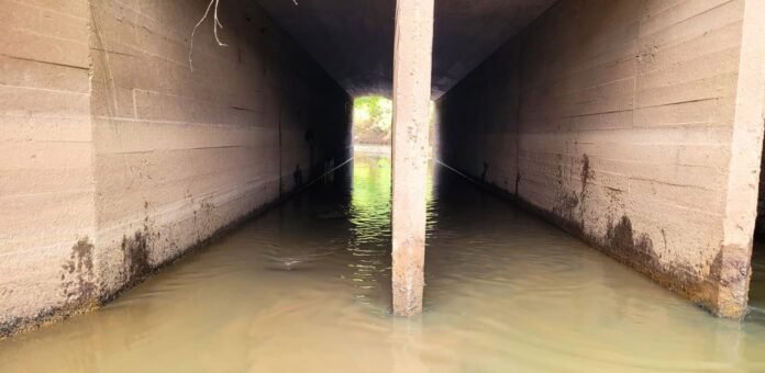 limpeza do rio Ponte Grande em Lages