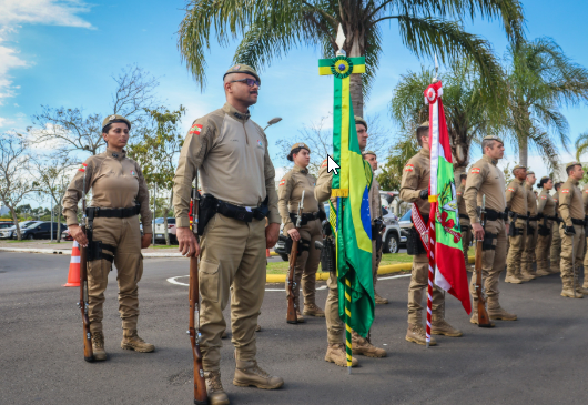 Novos policiais militares na Serra Catarinense